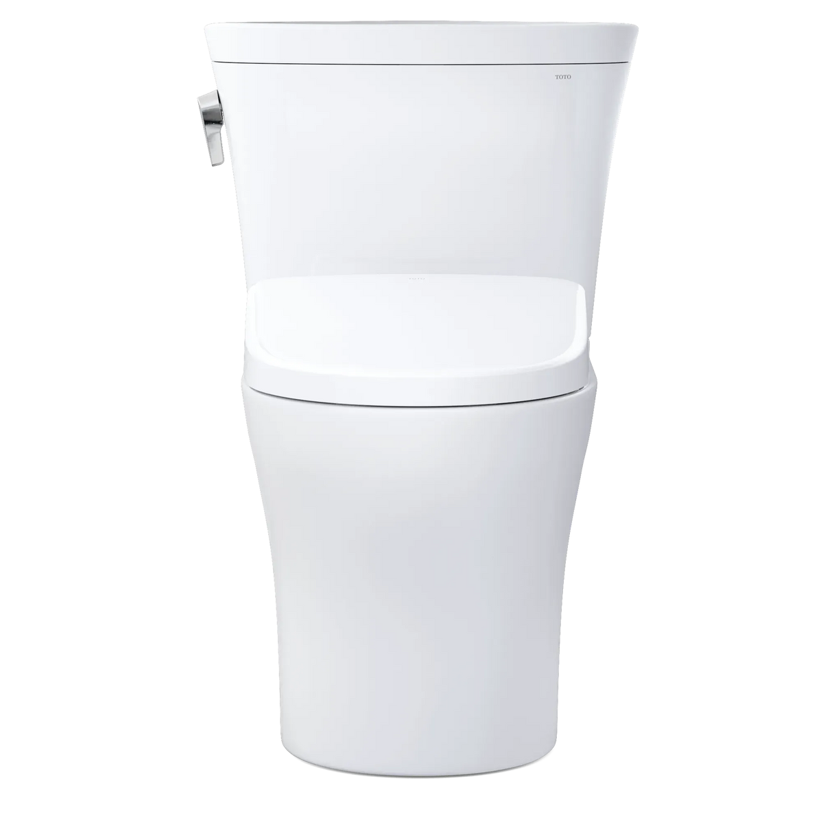 TOTO Aquia IV ARC Two-Piece Dual Flush 1.28 and 0.9 GPF Universal Height Toilet with S7A Contemporary Bidet Seat MW4484736CEMFGN#01 - EverFlow Bidets