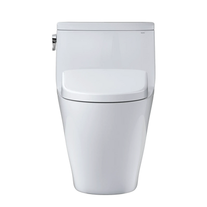 TOTO Nexus One-Piece 1.28 GPF Universal Height Toilet with S7 Bidet Seat MW6424726CEFG#01