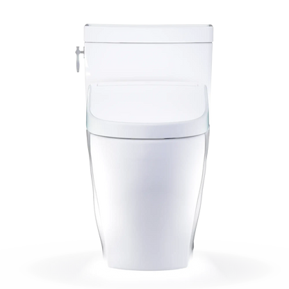 TOTO Aimes One-Piece 1.28 GPF Universal Height Toilet with S5 Bidet Seat MW6263446CEFG#01