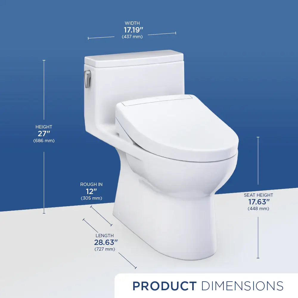 TOTO Redington MW6723446CUFG#01 Dimensions
