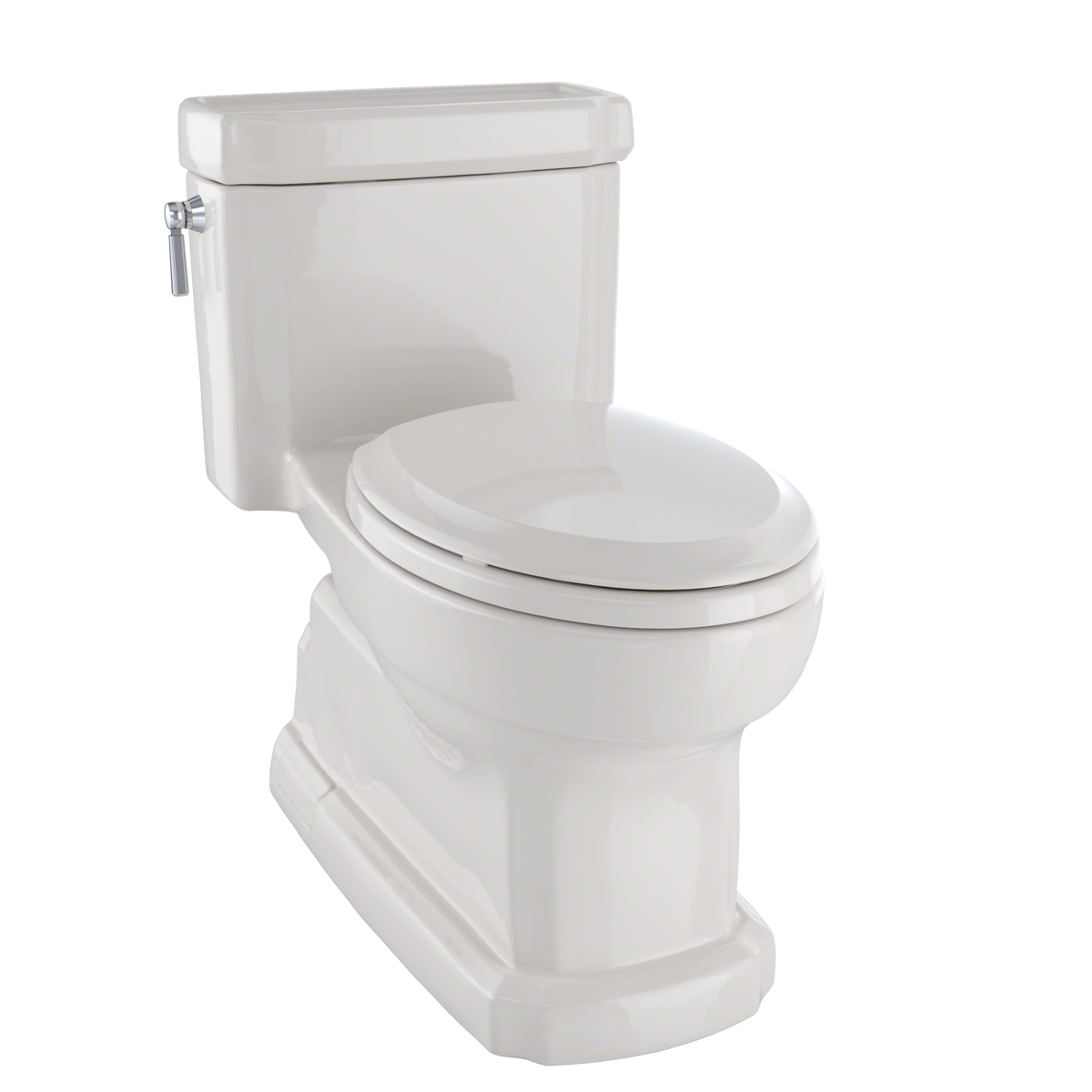 TOTO Guinevere One-Piece Elongated 1.28 GPF WASHLET+ Ready Universal Height Toilet with CEFIONTECT MS974224CEFG#12