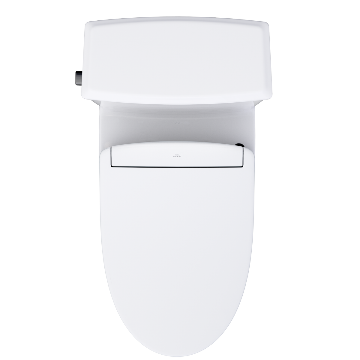 TOTO Connelly WASHLET+ S5 Two-Piece Dual Flush 1.28 GPF Universal Height Toilet with CEFIONTECT MW4943446CEMFG#01