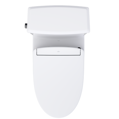 TOTO Connelly WASHLET+ S5 Two-Piece Dual Flush 1.28 GPF Universal Height Toilet with CEFIONTECT MW4943446CEMFG#01