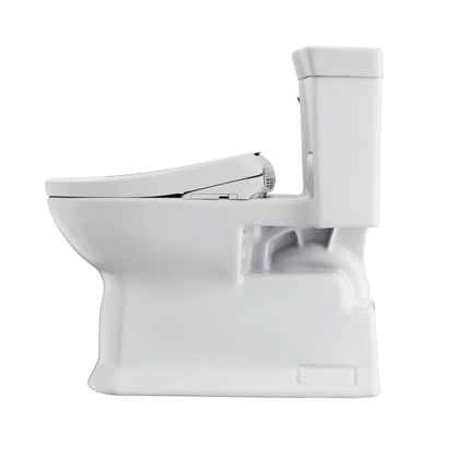 TOTO Eco Soirée 1.28 GPF Universal Height Toilet with S7 Bidet Seat MW9644736CEFG#01