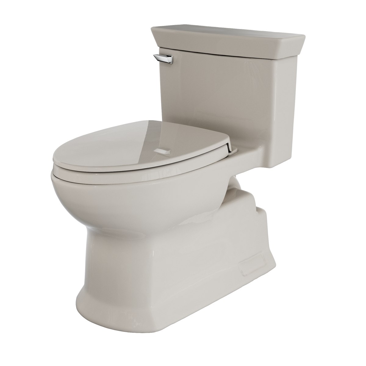TOTO Soirée One-Piece Elongated 1.28 GPF WASHLET+ Ready Universal Height Toilet with CEFIONTECT MS964124CEFG#12
