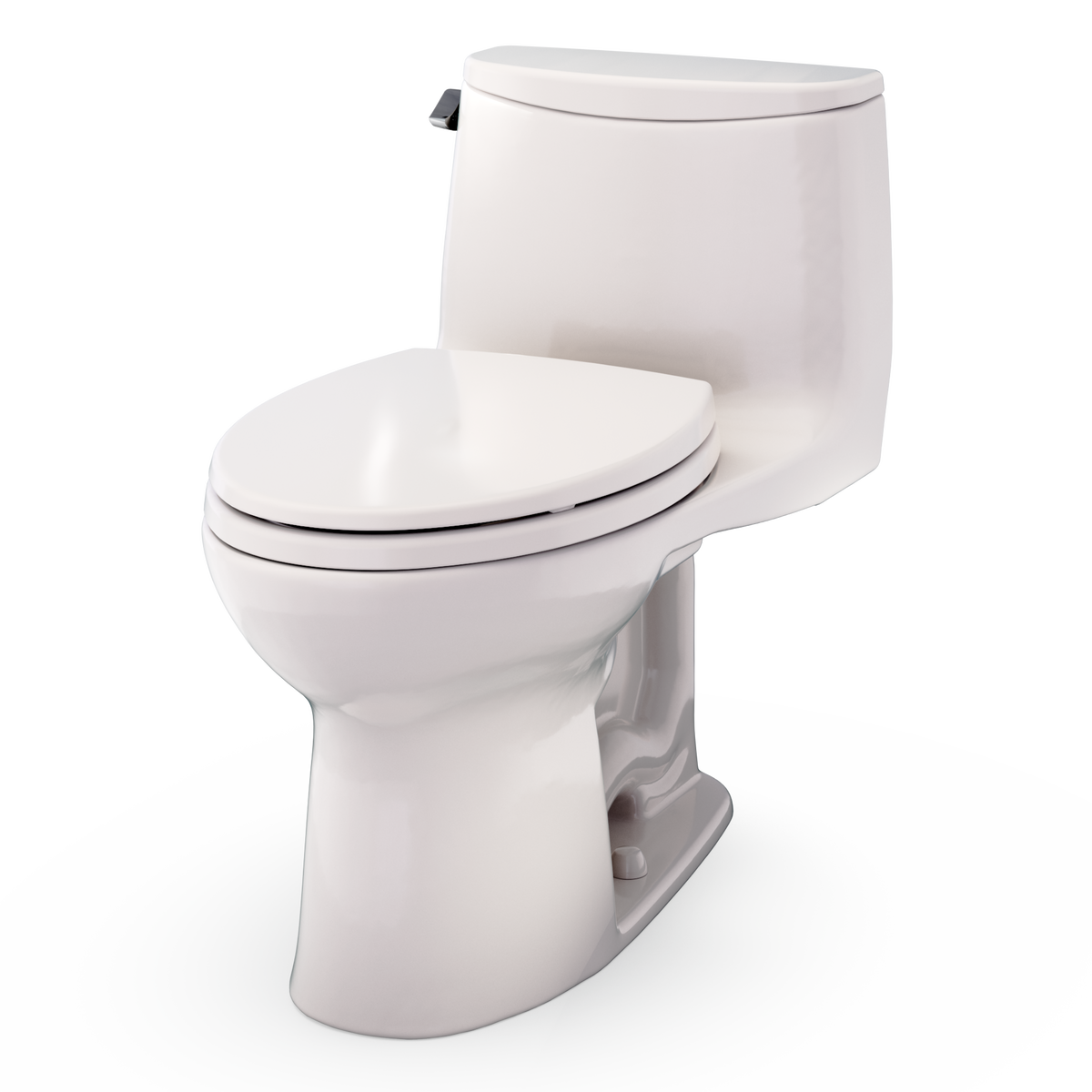 TOTO Ultramax One-Piece Elongated 1.28 GPF WASHLET+ Ready Universal Height Toilet with CEFIONTECT MS608114CEFG#12