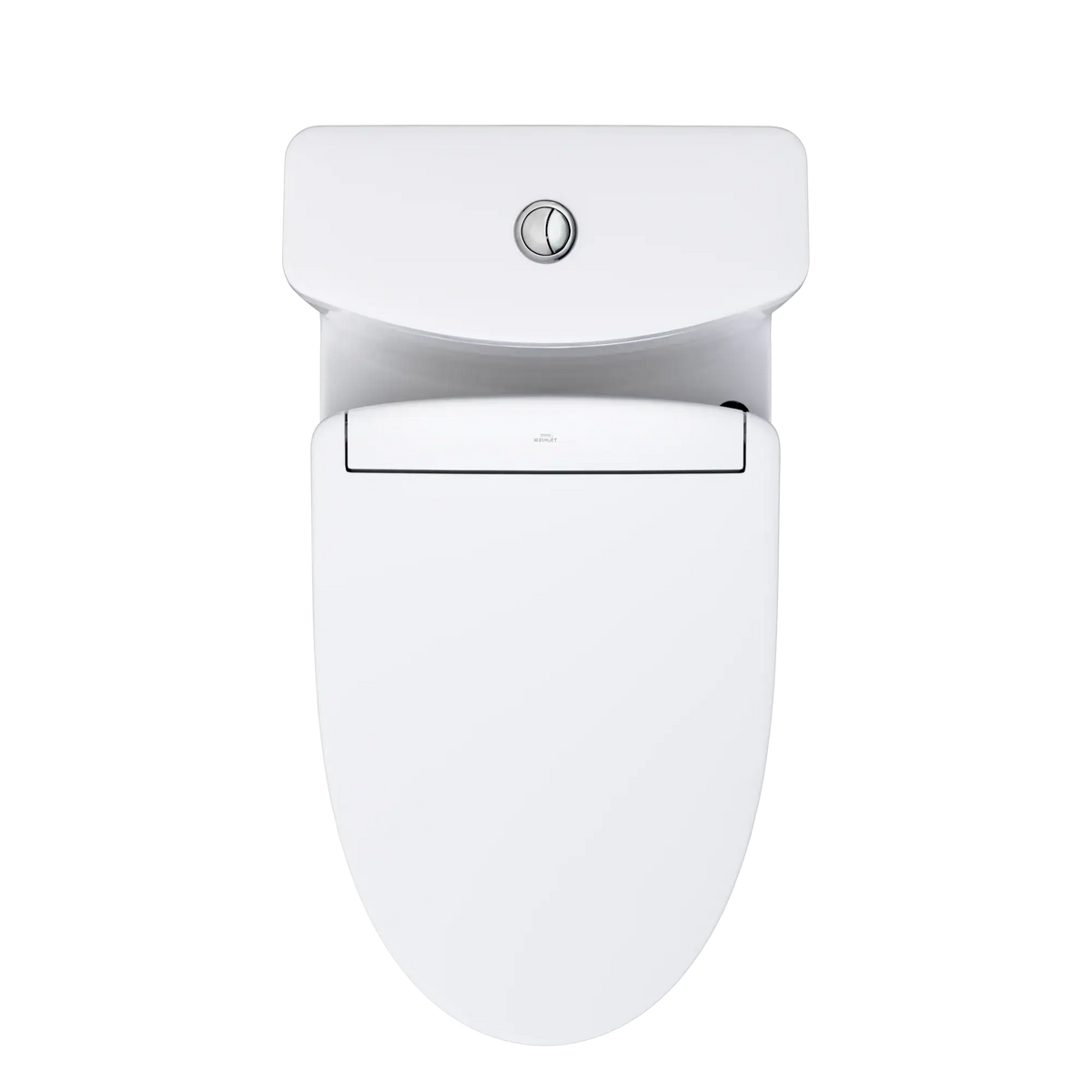 TOTO Aquia IV One-Piece Dual Flush 1.28 and 0.9 GPF Universal Height Toilet and S5 Bidet Seat MW6463446CEMFGN#01