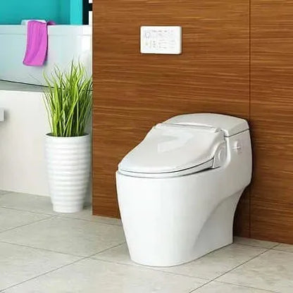 Bio Bidet BB-1000 Supreme Bidet Toilet Seat With Remote, Strong Wash, Heated Seat and Pulsating Wide Cleaning - EverFlow Bidets