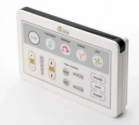 Bio Bidet BB-1000 Supreme Bidet Toilet Seat With Remote, Strong Wash, Heated Seat and Pulsating Wide Cleaning - EverFlow Bidets