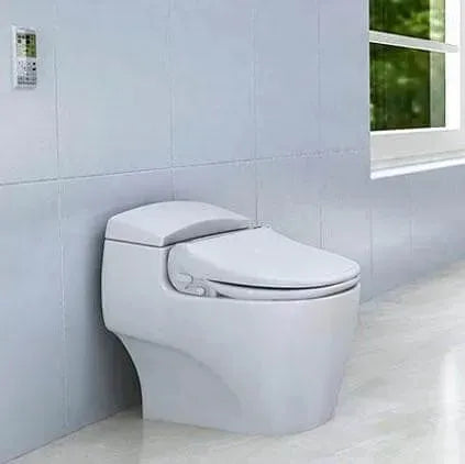 Bio Bidet Bliss BB-2000 Smart Toilet Seat, Remote Control, Unlimited Warm Water, Vortex Wash with Nightlight - EverFlow Bidets