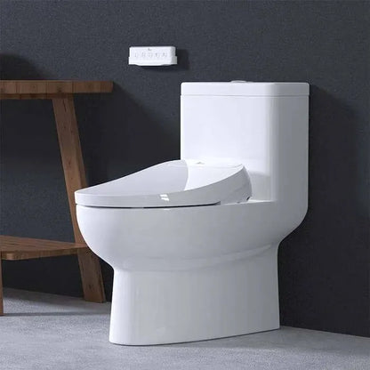 Bio Bidet DLS Discovery Bidet Seat with Sittable lid, Self-Cleaning Stainless Steel Adjustable Nozzle, Unlimited Warm Water - EverFlow Bidets